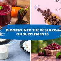 Digging into the research on caffeine, beet roots and tart cherry juice