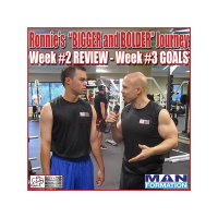 Ronnies BIGGER and BOLDER Journey - Review of Week #2-Goals for Week #3