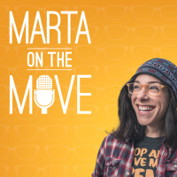 Paige Davis from TLCs Trading Spaces on Marta on the Move Podcast -Talks History of Trading Spaces, Life During Social Distancing, Body Image, Being a Libra and more.