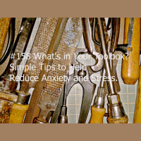 #158 Whats in Your Toolbox? Simple Tips to Help Reduce Anxiety and Stress.