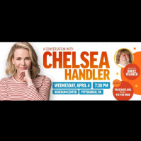 Chelsea Handler brings An Evening with Chelsea Handler to Pittsburgh- Episode 106 on Marta On The Move