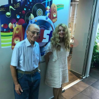 Чудесный детский поэт Леонид Сорока на радио RUSA в Нью-Йорке.