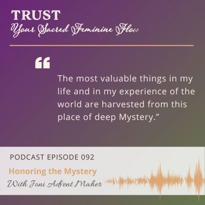 Trust Your Sacred Feminine Flow