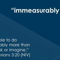 Immeasurably More