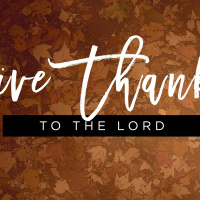 GIVE THANKS TO THE LORD | 11.21.21 | Pastor Byron Morales
