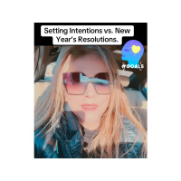 Setting intentions vs. New Year’s resolutions