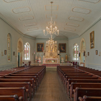 2. Back of Church (Interior)