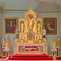 3. Front of Church (Interior)