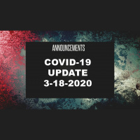 Covid-19 March 18, 2020 update from Pastor Scott - Audio