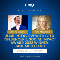 Episode #441 Interview with GTeX Influencer amp Social Impact Award 2022 Winner Jane McLelland