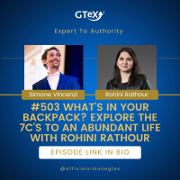 Episode #503 Whats In Your Backpack? Explore the 7Cs to An Abundant Life with Rohini Rathour