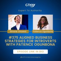 Episode #375 Aligned Business Strategies for Introverts with Patience Ogunbona