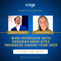 Episode #461 Interview with Deborah Maw GTeX Progress Award Year 2023