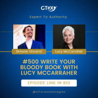 Episode #500 Write your Bloody Book with Lucy McCarraher