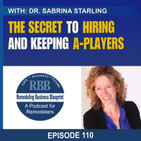The Secret To Hiring And Keeping A-Players with Guest Dr. Sabrina Starling