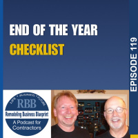 End Of The Year Checklist