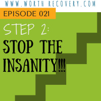 Episode 021: Step 2: Stop the Insanity!