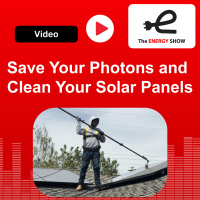Save Your Photons and Clean Your Solar Panels
