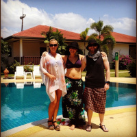 Thailand dag 5: Morgon-TRX, thai massage och marknad