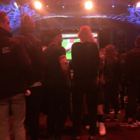 More Richmond Fan Zone atmosphere as South Africa take on Wales in the Rugby World Cup in October 2015