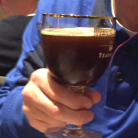 Bruges trip: In Bierbrasserie Cambrinus in Bruges with Mum and Dad