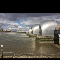 Underspill at the Thames Barrier - @sibatch @AlanBarrierEA