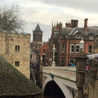 In York to meet @UpsideDownPoetry