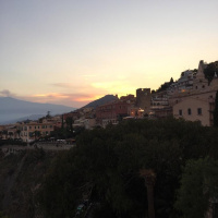To Sicily: Final sunset