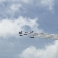 The Red Arrows at Airbourne 2016