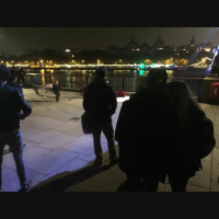 Southbank busker sings I Want you back