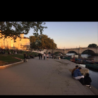 Back with my big doggie in September 2015