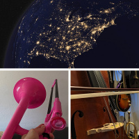 Motivations of Podcasting and Fretless Instruments