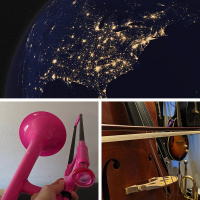 Motivations of Podcasting and Fretless Instruments