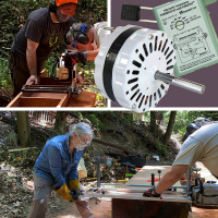 Vacation with Chainsaws, Motors, and Glasses