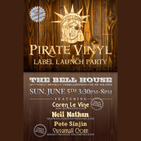 Listen Up! #86 The Pirate Vinyl Release party