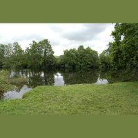 #19: Bench 4 (riverside picnic table to Dartington weir)