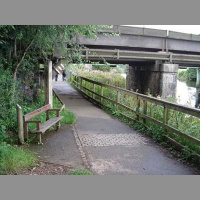 #21: Bench 2: (the railway bridge to borough park)