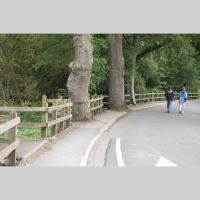 #6: Bench 4 (riverside picnic table to Dartington Halls Lower Drive)