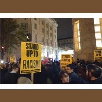 Should so call black people be participating in these protests against Trump