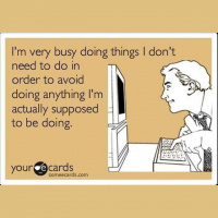 Procrastination ~ Resistance