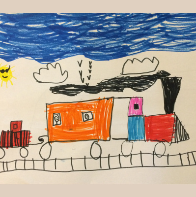 Two Teachers On A Train