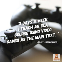 Using Video Games as Text with Zachary Hartzman Transformative Principal 314