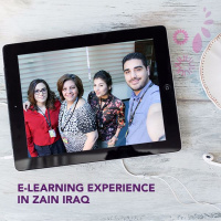 e-learning Experience in Zain Iraq