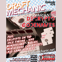 #74: Decrypto v Codenames, Dice Throne, Wonderland, Biblios, World Beer Cup 2018