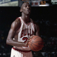 Michael Jordans second NBA season - March 9 through 23, 1986 - NB86-12