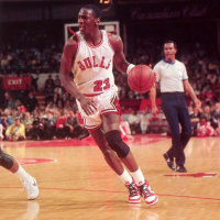 Michael Jordans rookie NBA season - 1985 Playoffs (Round 1) - NB85-26