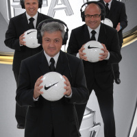 Four Diegos @SENNEWS with @TheSunFootball UK journo Mike McGrath @mcgrathmike April 20 2016