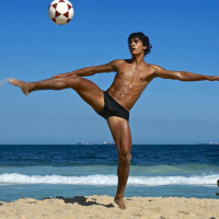 FOOTBALL HEARTBALM ...I WISH I WAS A BRAZILIAN by the FOUR DIEGOS