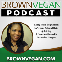 27. Going from Vegetarian to Vegan, Natural Hair  Juicing | A Conversation with Naturalee Happee