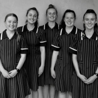 #114 Jordy, Zoe, Abbey, Taite  Cat - St Marys College